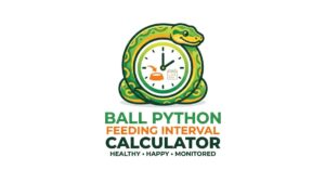 Ball Python Feeding Interval Calculator
