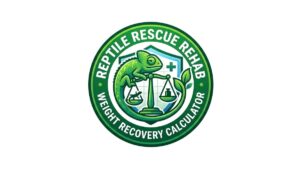 Reptile Rescue Rehab Weight Recovery Calculator