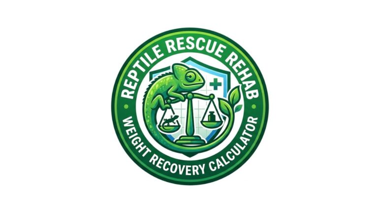 Reptile Rescue Rehab Weight Recovery Calculator
