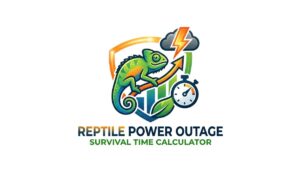 Reptile Power Outage Survival Time Calculator