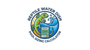 Reptile Water Dish Pool Sizing Calculator
