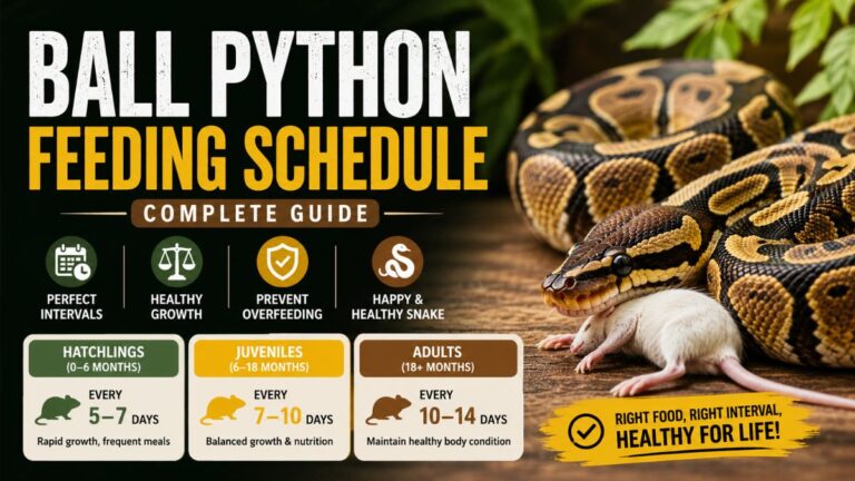 Ball Python Feeding Schedule