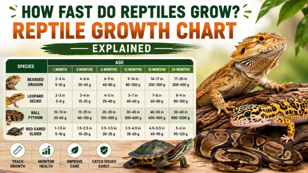 reptile growth chart