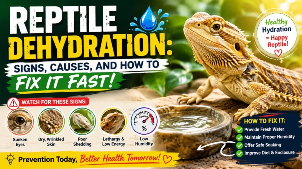 reptile dehydration