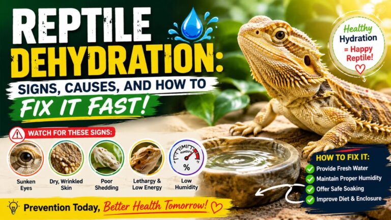 reptile dehydration