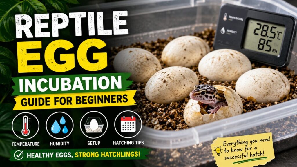 reptile egg incubation