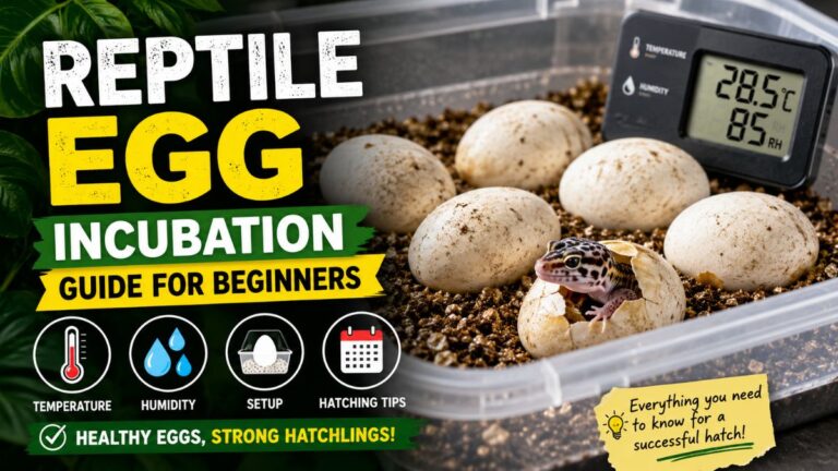 reptile egg incubation