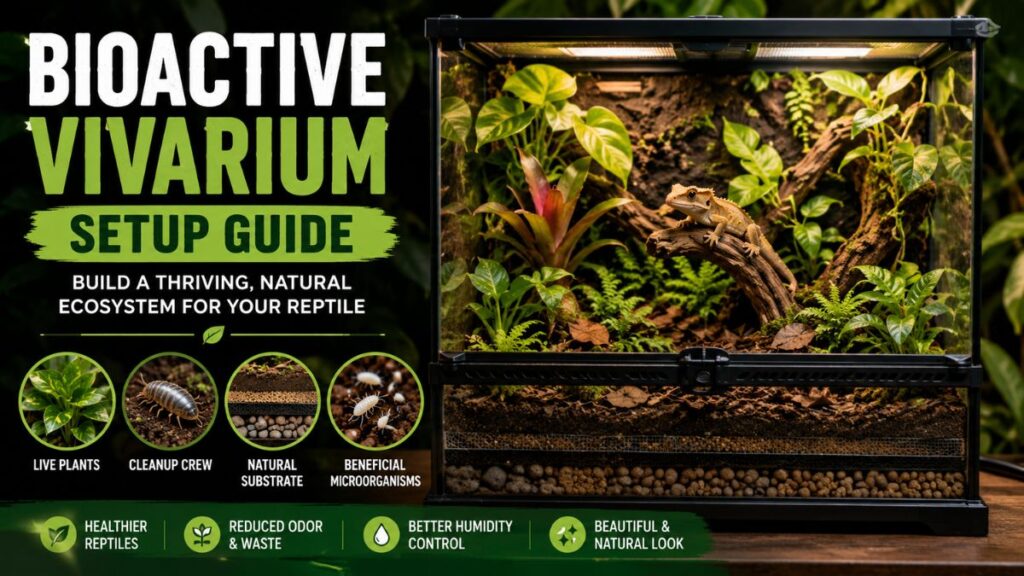 bioactive vivarium setup