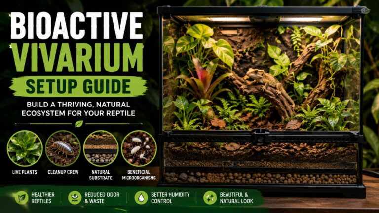 bioactive vivarium setup