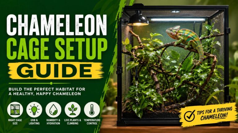 chameleon cage setup