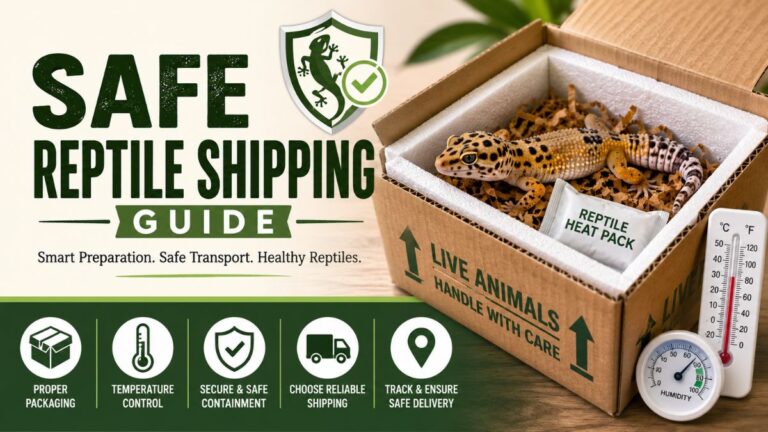 reptile shipping
