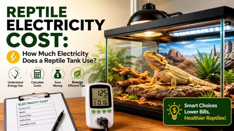 reptile electricity cost