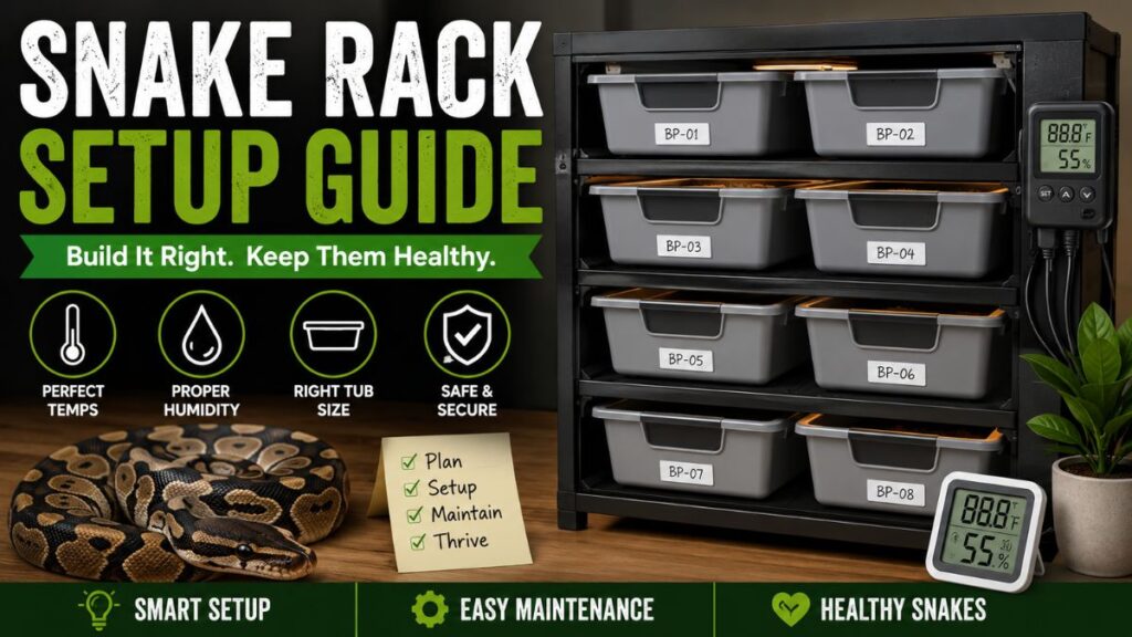 snake rack setup