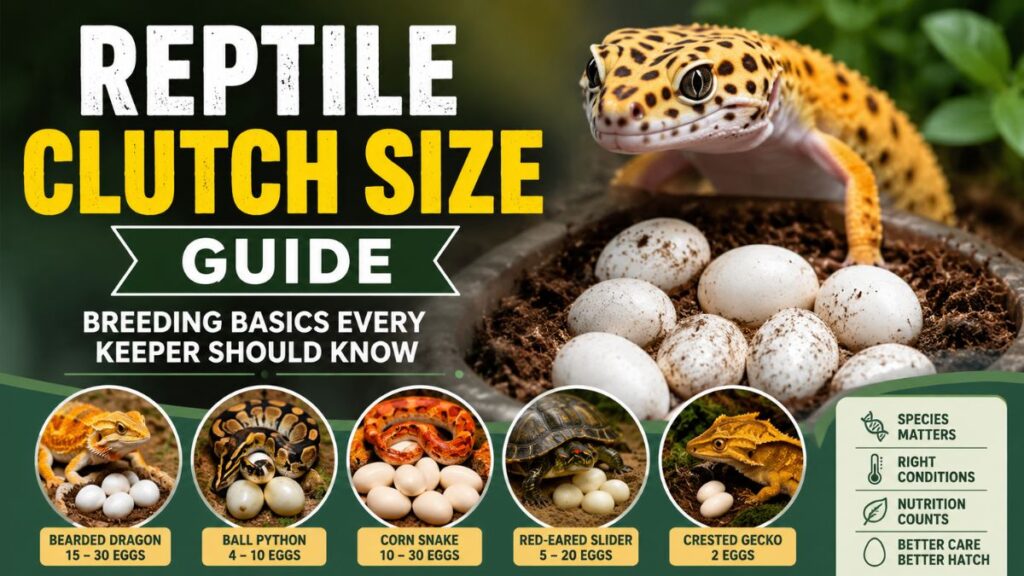 reptile clutch size